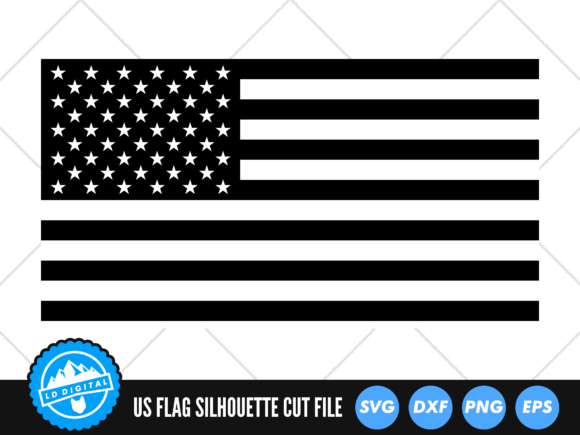 Download American Flag Silhouette SVG | USA Flag - Premium Resources